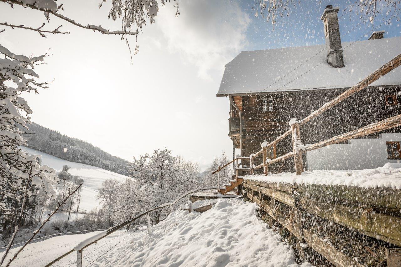Urlaub Auf Der Alm "Deluxe" Vila Preggraben Exterior foto